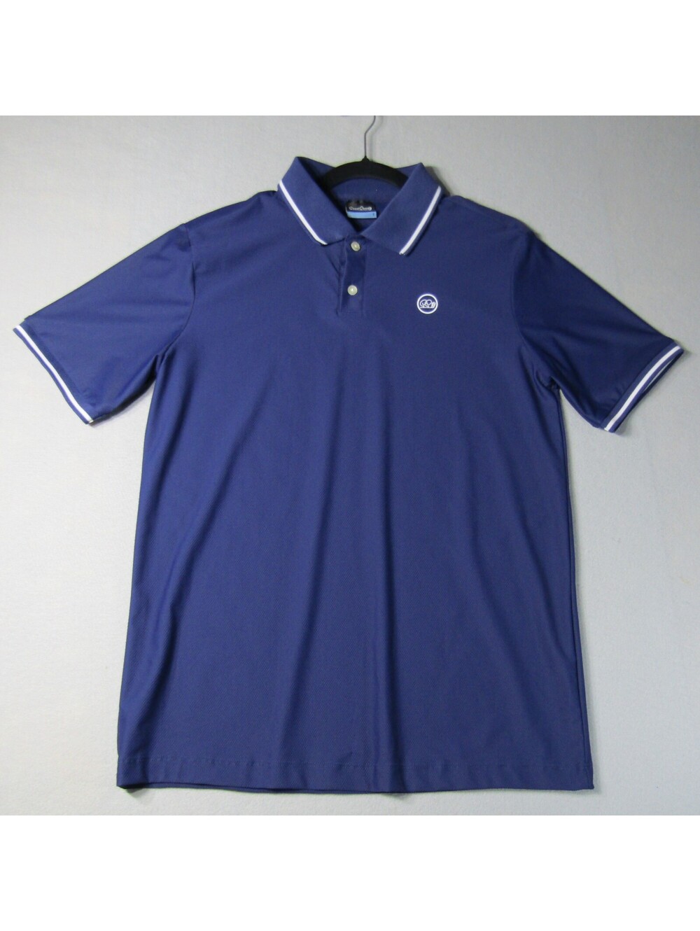 NWT Good Good Golf Midnight Textured Polo Men's S